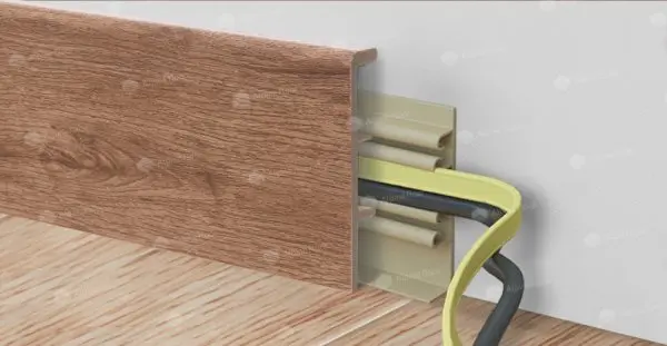 Плинтус Alpine Floor Rico Concept RC80208 Кедр Бурбон