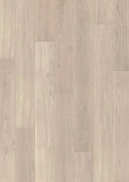 Ламинат Quick-Step Perspective UF1304 Доска дубовая светло-серая лакированная 9,5мм 32кл